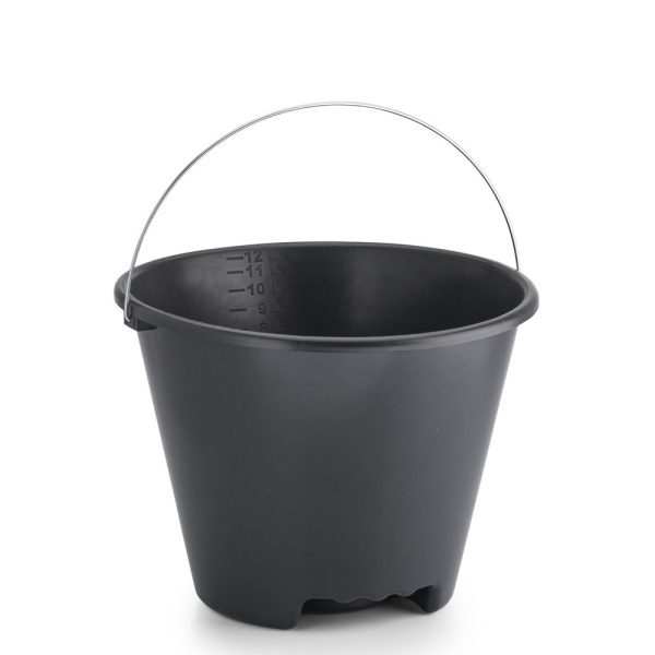 Balde Preto 12L - Plasmont