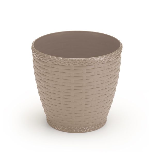 Vaso Rattan Grande Palha 22Litros