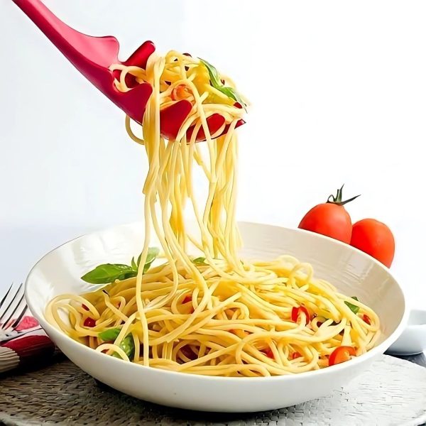 SILICONE  PEGADOR DE MASSAS 28 CM VERMELHO