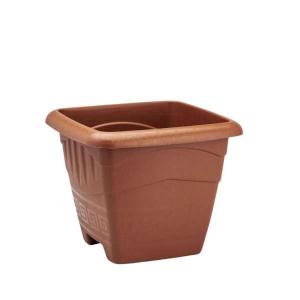 Vaso Quadrado M  6L- Terra Cota