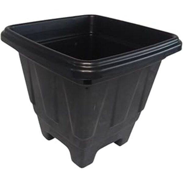 Vaso Plasmarc Preto 22x19cm