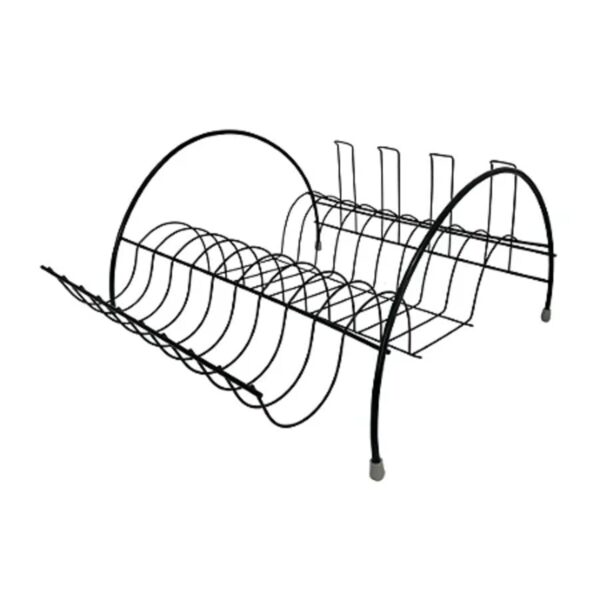 Escorredor de Louça Madefer Inox Preto