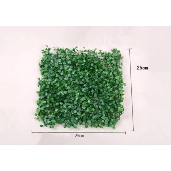 ​Placa de Grama Artificial 25x25 cm Nobre Verde Grillo​
