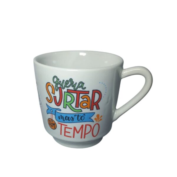 Caneca de Porcelana 200 ml Hr Porcelanas