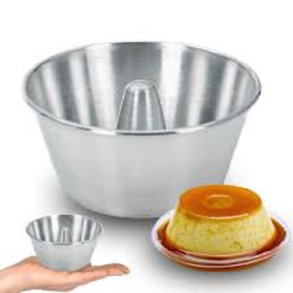 Mini Forma de Pudim em Alumínio