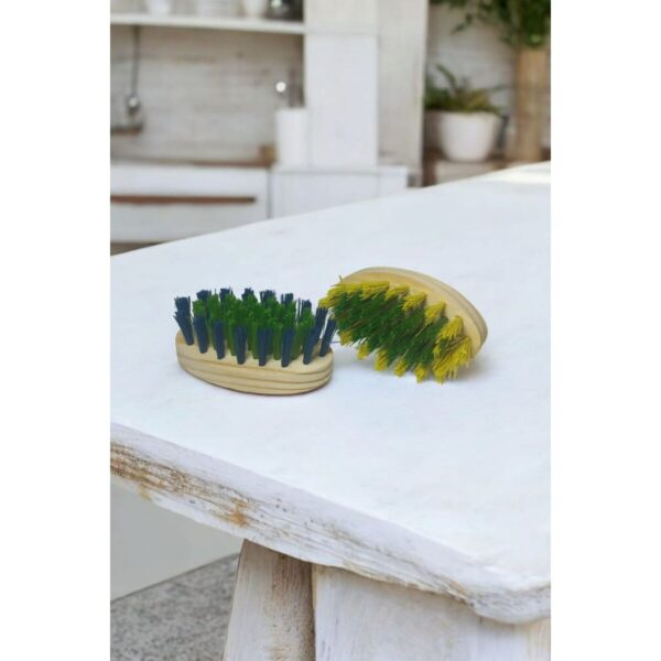 Escova Multiuso Oval de Madeira