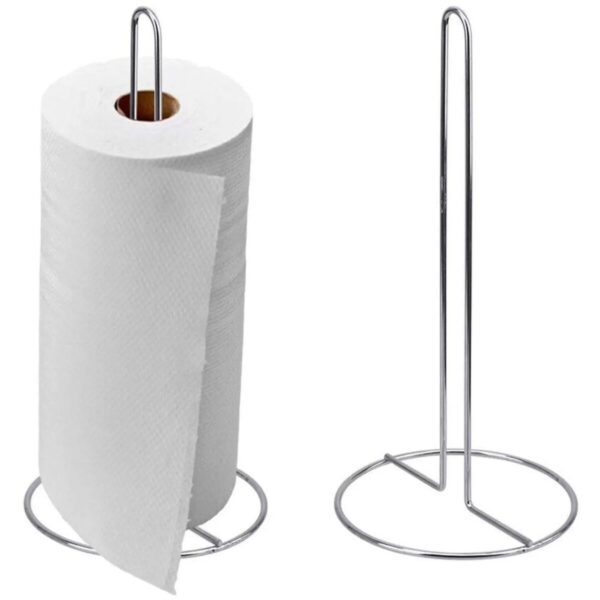 Porta‑Papel‑Toalha Cromado