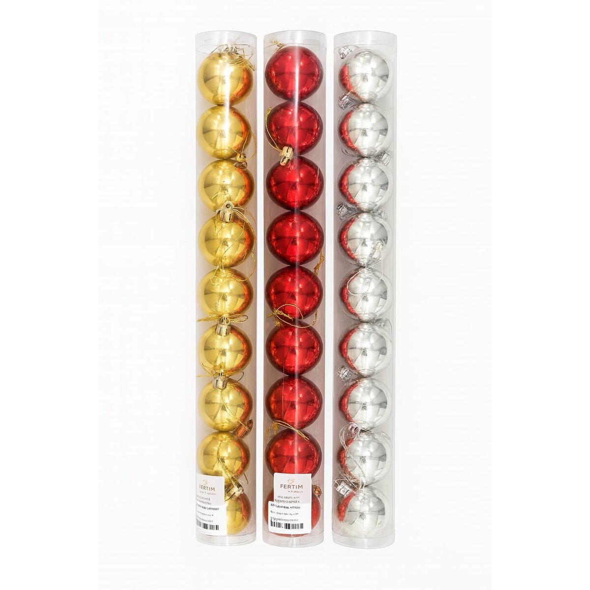 9707021262e4bab58454f583c765393f.jpg Kit 12 Bolas de Natal Decorativas - Imagem 1