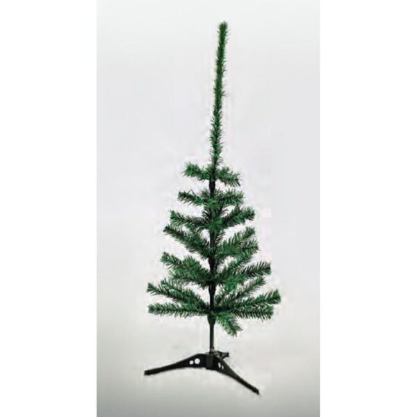 Árvore de Natal Artificial Verde com Base Plástica 60 cm