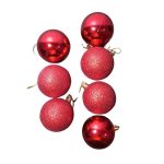 BOLA DE NATAL 7CM C/7PC TUBO 00276 B - Imagem 2