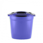 Lixeira N 8 C/ Tampa 26X25Cm  Plasmarc - Imagem 2