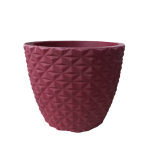 Vaso Cone Berlian Gold A96 19x23x15 cm Polietileno - Imagem 8