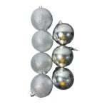 BOLA DE NATAL 8CM C/7PC TUBO 00277 B - Imagem 2