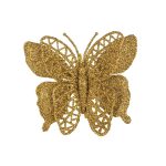 BORBOLETA GLITER 10CM C/2PCS - Imagem 4