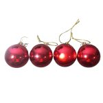 BOLA DE NATAL 5CM C/8 PC CAIXA 3113N B - Imagem 2