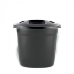 Lixeira N 8 C/ Tampa 26X25Cm  Plasmarc - Imagem 3