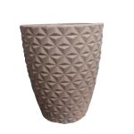 Vaso Cone Berlian Gold P REF A73 30x35x23 Polietileno