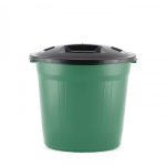 Lixeira N 8 C/ Tampa 26X25Cm  Plasmarc