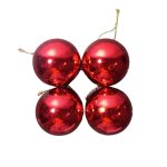 BOLA DE NATAL 6CM C/4PC 00271 B