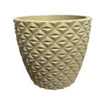 Vaso Cone Berlian Gold P REF A73 30x35x23 Polietileno - Imagem 9