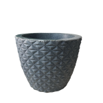 Vaso Cone Berlian Gold A96 19x23x15 cm Polietileno