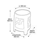 BANQUETA PREMIUM RATTAN - Imagem 3