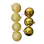 BOLA DE NATAL 8CM C/7PC TUBO 00277 B - Imagem 3