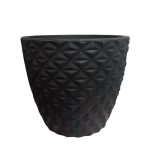 Vaso Cone Berlian Gold P REF A73 30x35x23 Polietileno - Imagem 3