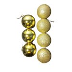 BOLA DE NATAL 7CM C/7PC TUBO 00276 B - Imagem 3