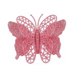 BORBOLETA GLITER 10CM C/2PCS - Imagem 2