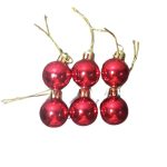 BOLA DE NATAL 3CM C/6PC 00269 B