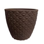 Vaso Cone Berlian Gold P REF A73 30x35x23 Polietileno - Imagem 7