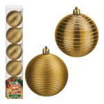 Bola Tb Magic 8Cm 5Pcs Dourada - Zein