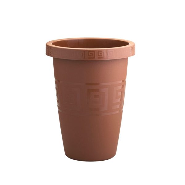 Vaso Grego Redondo 14,5 Litros - Terracota
