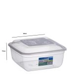 Caixa Versatil Quadrada Multi-Uso 4L - Transparent - Imagem 2