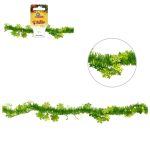 Festao Floco De Neve Verde 4Cm