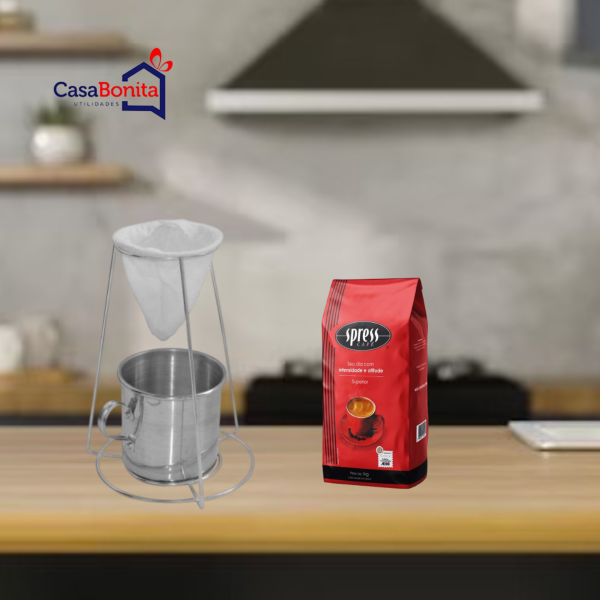 3216-Suporte Cafe Expresso 3 Pes Esp - Iril