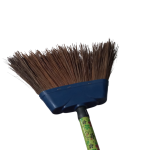 Vassoura Piaçava Madeira Com Cabo - Imagem 2