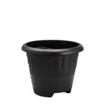Vaso Redondo Grande 9 Litros Preto - Plasmont