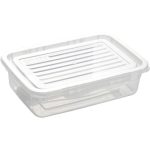 Pote Com Trava 2,25L Baixo Transparente