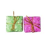 ENFEITE PRESENTE 4CM C/6PC 3474N B - Imagem 3