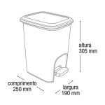 Lixeira Rattan Arqplast - Imagem 6