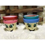 Vaso Pequeno Carinha A8 X B9Cm - Imagem 2