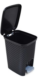 Cesto Para Roupas 50 Litros + Lixeira 7 Litros Com Pedal - Imagem 4