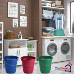 Balde Para Limpeza De Plastico Com Alça - 12 litros