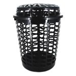 Cesto Telado De Plastico Para Roupa 30 Litros - Imagem 2