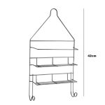 3409-Suporte Porta Shampoo C/2 Gancesp - Irill