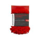 LUVA MICROFIBRA CHENILE TAM UNICO VERMELHO - Imagem 3