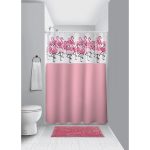 Cortina De Box Vinil Com Visor Retangular Estampad - Imagem 4