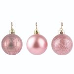 Bola Tb Cristal 5Cm 9Pcs Rose - Imagem 4